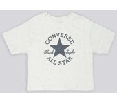 Converse All Star - Gris - Camiseta Algodón Niña talla 12