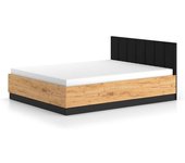 Petits meubles Cama canapé 160x200 con somier estratificado marrón