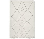 AFK Alfombra bereber marroquí de pura lana 110 x 237 cm