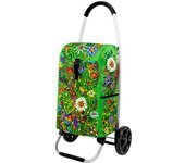 Pylones Carrito de la compra  verde poliéster  0 x 22 x 53 cm