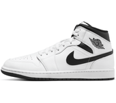 Air Jordan 1 Mid Zapatillas - Hombre - Blanco (42.5)