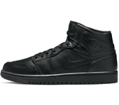 Air Jordan 1 Mid Zapatillas - Negro (44)