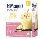 Bimanán Beslim Batidos Vainilla 55g 6 Sobres Vainilla