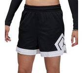 Jordan - Pantalón corto Sport Diamond 4" Mujer, Mujer, Black-White, XL