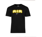 Nike - Camiseta Sportswear Swoosh Air Graphic, Hombre, Black-Black, L