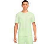 Nike - Camiseta Dri-FIT Miler, Hombre, Barely Volt-Reflective Silv, XL