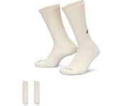 Nike - Calcetines Everyday Cushioned Crew (2 pares), Unisex, Sail-Black, M