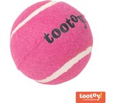 Tootoy! Chase Squeaker Ball Rosa pelota de tenis para perros