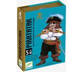 Juego de cartas Piratak DJECO multicolor