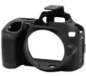 Funda silicona Easycover para Nikon D3500 Negro