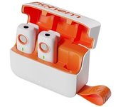 Micrófono Hohem 2TX+1RX Conector Usb C Blanco