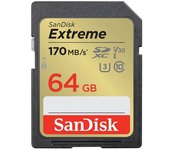 Tarjeta SanDisk Extreme SD UHS-I 64GB 170MB/s