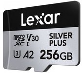Lexar Micro SDXC Silver Plus 256GB UHS-I V30