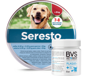 Pack Seresto +8 kg + Plaque Plus 60 gr 2 unidades