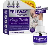 Ceva Feliway Optimum Gato Pack 3 Recambios
