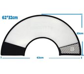 Buen Amigo Pet Shop S.L. Collar Isabelino Perro con Protección Talla L - 62 x 32 cm