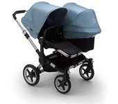 Bugaboo Donkey 3 Dúo Chasis Alum/Negro