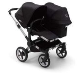 Bugaboo Donkey 3 Dúo Chasis Alum/Negro