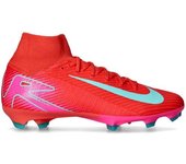 Nike - Bota de fútbol Air Zoom Mercurial Superfly 10 Pro FG, Unisex, Ember Glow-Aurora Green, 6,5 USA