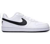 Nike - Zapatilla Court Borough Low Recraft Niño, Unisex, White-Black, 3,5Y