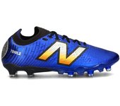 New Balance - Bota de fútbol Tekela Pro Low Laced FG V4+, Unisex, Infinity Blue-Metallic Silver-Black, 9 USA