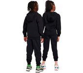 Nike - Chándal Sportswear Club Fleece Niño, Mujer, Black-White, M