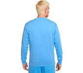 Nike - Sudadera Sportswear Club Crew French Terry, Hombre, University Blue-White, XL