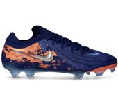 Nike - Bota de fútbol Phantom GX II Elite FG EH, Unisex, Blue Void-Chrome, 13 USA