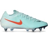 Nike - Bota de fútbol Phantom GX II Elite SG-Pro, Unisex, Mint-Atomic Red, 7,5 USA
