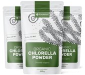FutuNatura 3x BIO Chlorella en polvo, en total 600 g