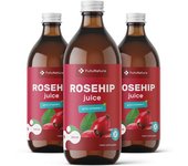 FutuNatura 3x Jugo de rosa mosqueta, en total 1500 ml