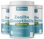 FutuNatura 3x Zeolita clinoptilolita, en total 900 g