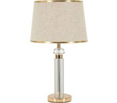 Mauro Ferretti Lámpara de mesa de metal y cristal cm ø 30x52,5