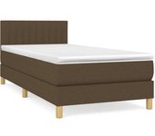 Prolenta Premium Somier con colchón madera marrón 203  x  90  x  78cm