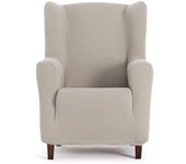 Eysa Funda de sillón orejero bielástica lino 70 - 90 cm