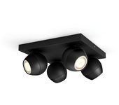 Philips Hue White Ambiance Foco de cuatro luces Buckram