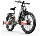 Bicicleta eléctrica Shengmilo S700 2000W, batería Samsung 48V 17.5Ah, frenos hidráulicos