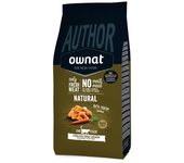 3 Kg. Pienso para Gatos Esterilizados Ownat Author Sterilized con Pollo Fresco