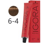 Schwarzkopf - Tinte Permanente Igora Royal 6-4 Rubio Oscuro Beige 60 ml 5016 5016 4045787199888 Royal SCHWARZKOPF