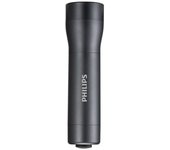 PHILIPS SFL4001T/10 - Linterna LED, 170 Lúmenes, Hasta 12 Horas de Reproducción, Resistente al Agua IPX4, Color Negro (4 Pilas AAA Incluidas)