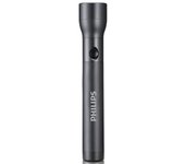 Philips SFL4003T/10 - Linterna LED, 350 Lúmenes, Hasta 120 Horas de Reproducción, Resistente al Agua IPX4, Color Negro (6 Pilas AA Incluidas)