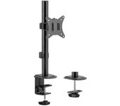 AISENS - DT32TSR-227 - Soporte de Mesa Eco Giratorio e Inclinable para Monitor/TV 9Kg de 17-32, Negro