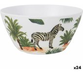 Bol para aperitivos la mediterránea sauvage melamina 14,6 x 7 cm (24 unidades)