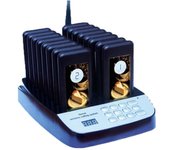 Kit avisador de clientes premier efficent-customer/ 16 receptores / base de carga