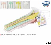 Juego de cubiertos dem (24 unidades)