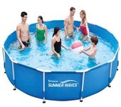 Piscina redonda con depuradora 366 x 76 cm