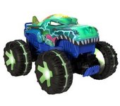 Hot Wheels - Coche teledirigido Mega-Wrex con luces