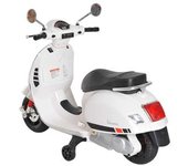 Homcom - Moto Eléctrica Infantil Blanco HomCom