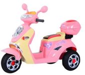 Homcom - Moto Eléctrica Infantil Tipo Triciclo HomCom