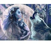 Ravensburger - Puzzle de luna llena de 1000 piezas para adultos ㅤ